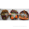 Metal western set 3 harvest day china wholesale for wall decoration